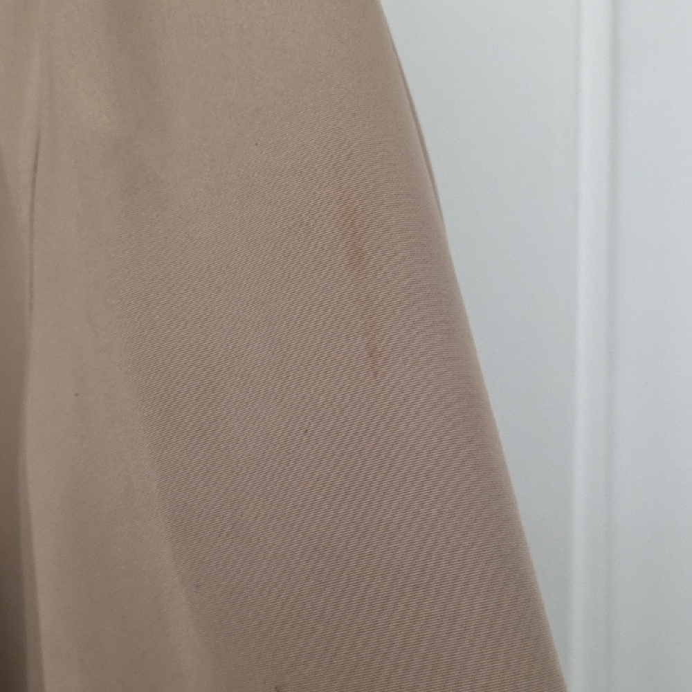 Men's Beige Double-Breasted Trench Coat - Picture 6 of 16